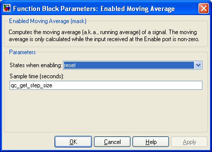 Enabled Moving Average