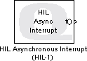 HIL Asynchronous Interrupt