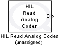 HIL Read Analog Codes