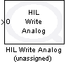 HIL Write Analog