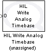 HIL Write Analog Timebase