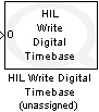 HIL Write Digital Timebase