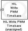 HIL Write PWM Timebase
