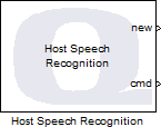 Host Speech Recognition
