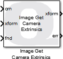 Image Get Camera Extrinsics