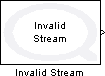 Invalid Stream