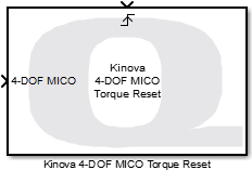Kinova 4-DOF MICO Torque Reset