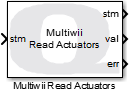 Multiwii Read Actuators