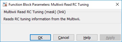 Multiwii Read RC Tuning