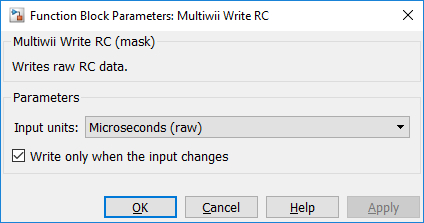 Multiwii Write RC