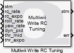 Multiwii Write RC Tuning