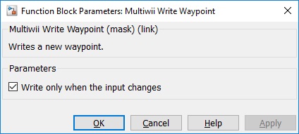 Multiwii Write Waypoint