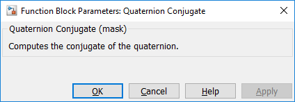 Quaternion Conjugate