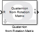 Quaternion from Rotation Matrix