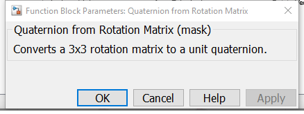 Quaternion from Rotation Matrix