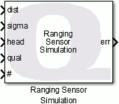Ranging Sensor Simulation