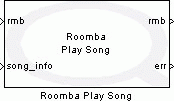 Roomba Play Song