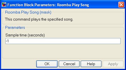 Roomba Play Song