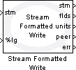 Stream Formatted Write