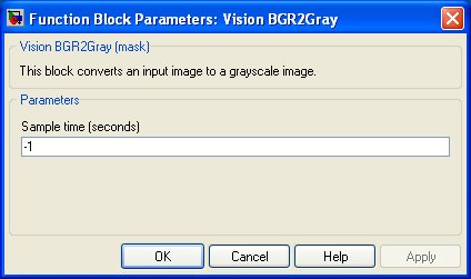Vision BGR2Gray