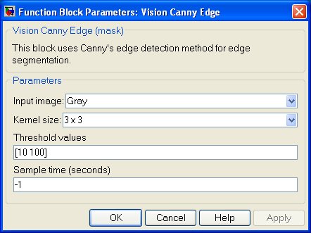 Vision Canny Edge