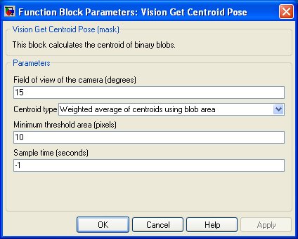 Vision Get Centroid Pose