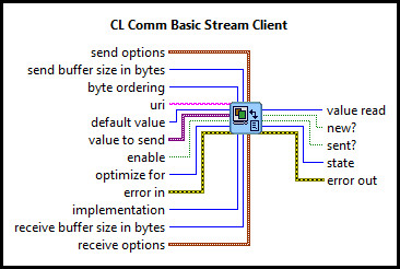 CL Comm Basic Stream Client (I8 Scalar)
