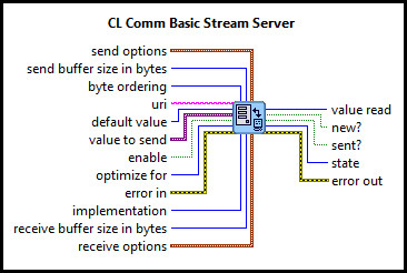CL Comm Basic Stream Server (I64 Scalar)