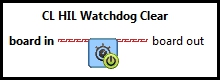 CL HIL Watchdog Clear