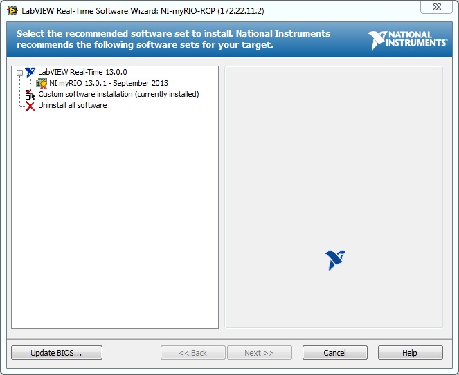 how to install labview real time module on myrio